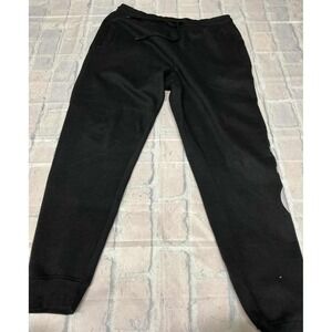Evolution In Design Black Jogger Sweatpants Mens 2XL King Graphic‎ Logo
